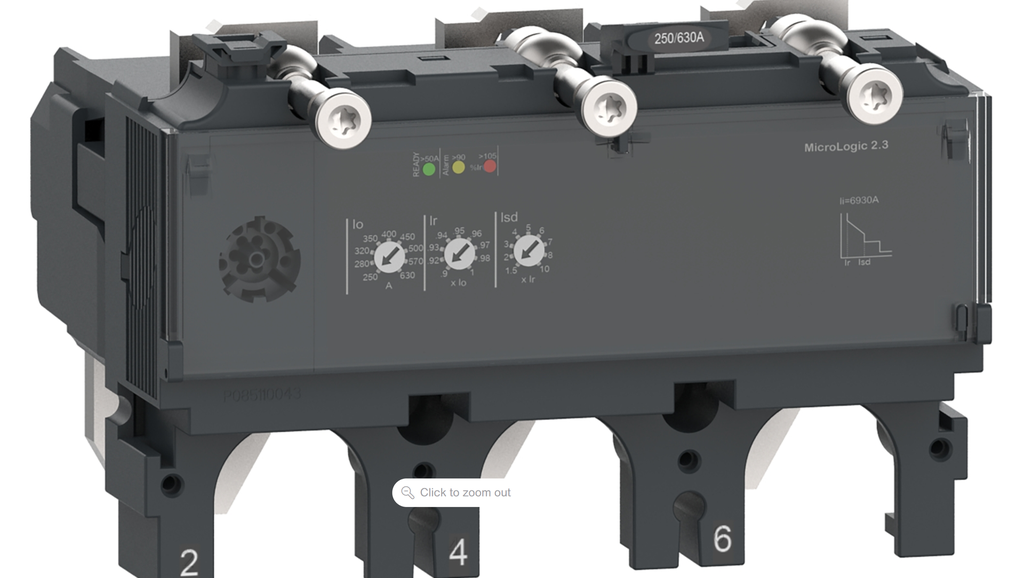 TRIP UNIT NSX630 AC 3P3D 630A 2.3