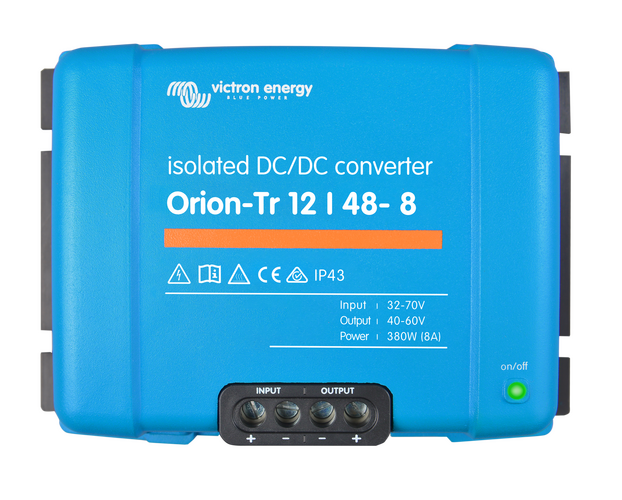 Orion-Tr 12/48-8A (380W) Isolated DC-DC converter