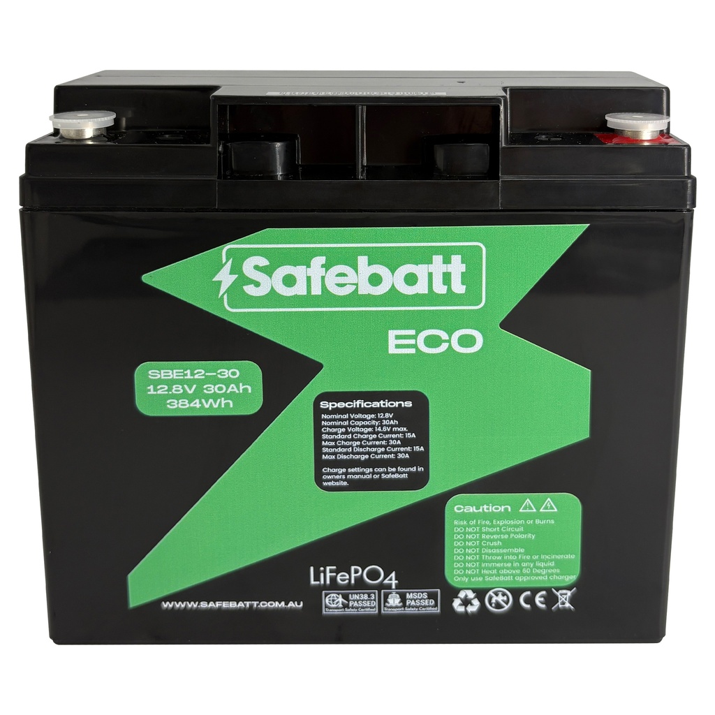 SafeBatt Eco 12V 30Ah
