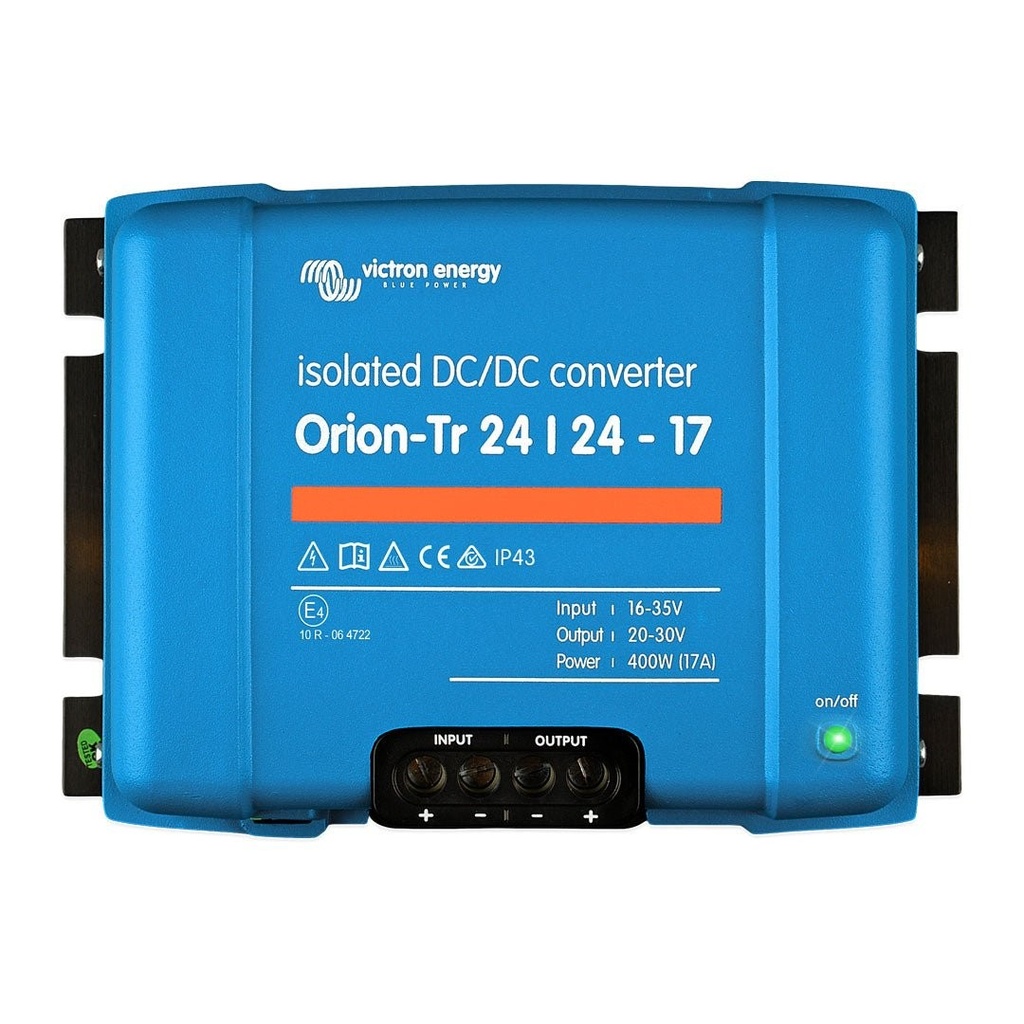 Orion-Tr 24/24-17A (400W) Isolated DC-DC converter