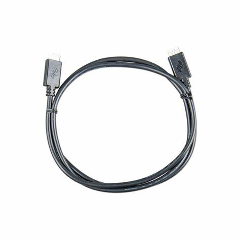 VE.Direct Cable 0,9m (one side Right Angle conn)