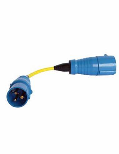 Adapter Cord 16A to 32A/250V-CEE Plug 16A/CEE Coupling 32A