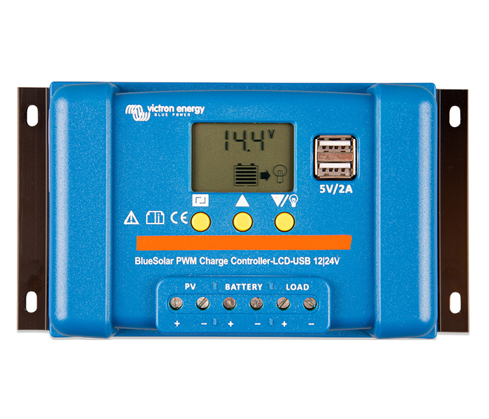 BlueSolar PWM-LCD&USB 12/24V-5A