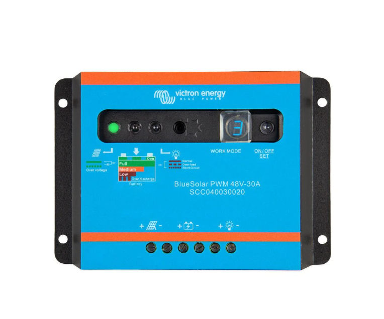 BlueSolar PWM-Light Charge Controller 48V-30A