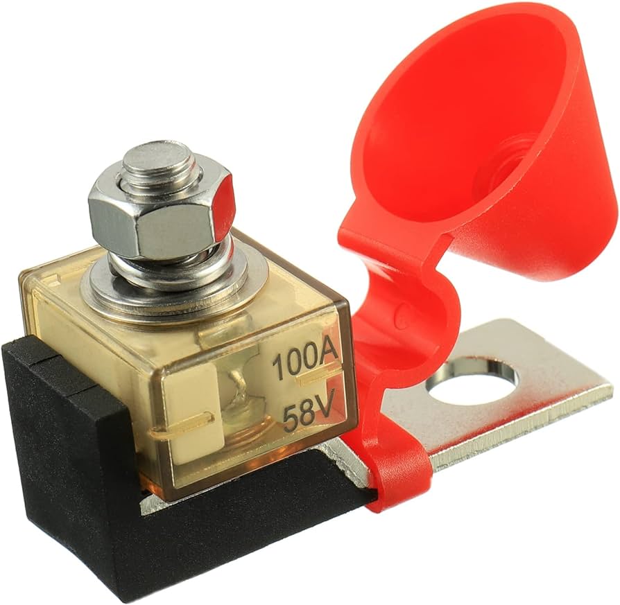 58V 100A Marine Rated Battery Fuse with holder