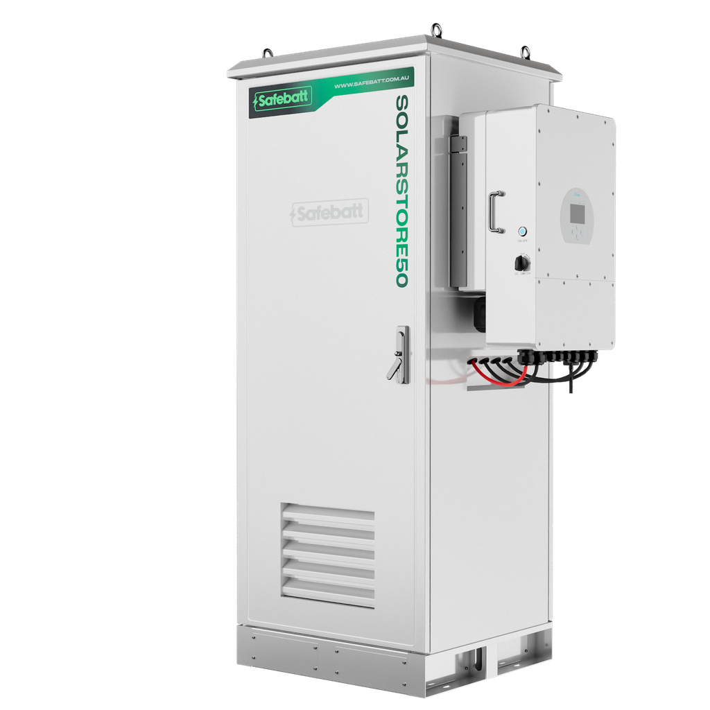SafeBatt SolarStore50 battery energy storage system