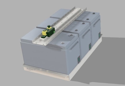 Avida Motorhome Battery Upgrade Tray - SafeBatt Bundle 12.28kwHr