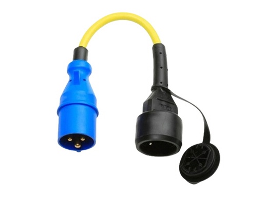 [SHP307700260] Adapter Cord 16A/250V-CEE plug/Schuko Coupling