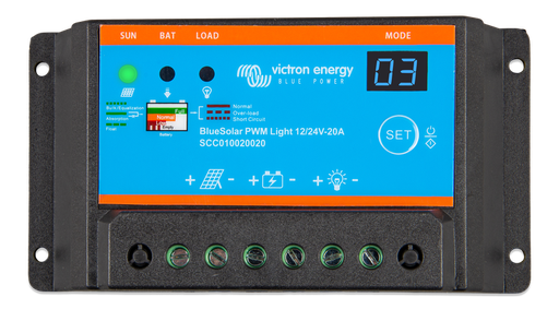 [SCC010020020] BlueSolar PWM-Light Charge Controller 12/24V-20A